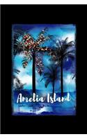 Amelia Island: Florida Christmas Journal Notebook Shopping Organizer Holiday Food Meal Party Planner Budget Expense Tracker. Tropical Palm Tree Soft Cover 6 x 9, 1