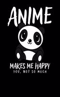 Anime Makes Me Happy You, Not So Much