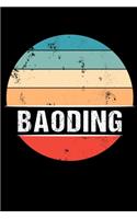 Baoding: 100 Pages 6 'x 9' - College Ruled Paper Journal Manuscript - Planner - Scratchbook - Diary