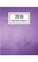 2019 Planner Weekly and Monthly