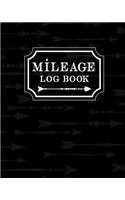 Mileage Log Book: Gas Mileage Tracker Book