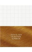Cross Section Graph Paper Notebook: 1/8" Cross Section Rule, 144 Pages