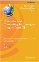 Computer and Computing Technologies in Agriculture XI