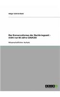 Der Konservatismus der Nachkriegszeit - nicht nur 60 Jahre CDU/CSU