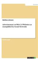 Advertisement on Web 2.0 Websites as exemplified by Social Networks: (English)