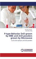 P-Type Behavior Zno Grown by MBE and Zno Powders Grown by Microwave