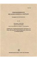 Ermittlung Der Vorgänge Beim Benetzen Und Trocknen Von Fäden Unter Besonderer Berücksichtigung Der Arbeitsweise Von Schlichtmaschinen