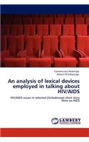 An analysis of lexical devices employed in talking about HIV/AIDS