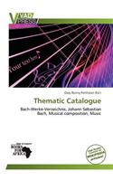 Thematic Catalogue: (English)