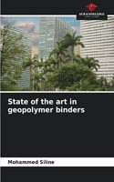 State of the art in geopolymer binders