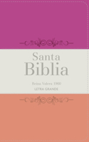 Biblia Rvr 1960 Letra Grande Tamaño Manual Tricolor Fucsia Crema Melón Con Cierre E Índice (Bible Rvr 1960 Large Print Handsize Leatherlike Tricolor Fuchsia Cream Melon Indexed with Zipper (Spanish Edition)