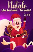 Libro da colorare natalizio per bambini eta 4-8
