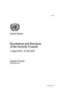 Resolutions and Decisions of the Security Council 2014-2015