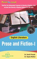 (English Literature) Prose and Fiction - I UOR B.A Second Sem book by thakur publication
