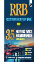Pw 35 Rrb Assistant Loco Pilot (Alp) Year-Wise Previous Year Solved Pa