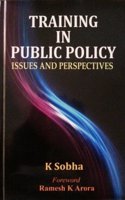 Training iin Public Policy: Issues and Perspectives
