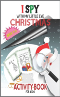 I Spy With My Little Eye Christmas Activity Book For Kids Ages 2-5
