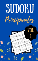 Sudoku Principiantes: Vol. 1 100 páginas Nivel fácil Soluciones incluidas
