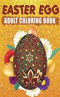 Easter Egg Adult Coloring Book