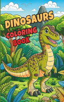 Dinosaurs Coloring Book