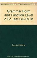 Grammar Form and Function Level 2 EZ Test CD-ROM