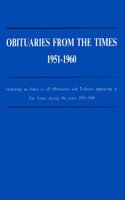 Obituaries from the Times, 1951-1960