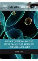Basic Equations of the Mass Transport through a Membrane Layer