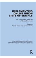 Implementing Online Union Lists of Serials