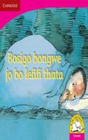 Bosigo bongwe jo bo lefifi thata Bosigo bongwe jo bo lefifi thata