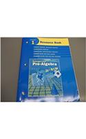 McDougal Littell Pre-Algebra: Resource Book Chapter 1