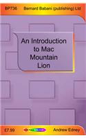 An Introduction to Mac OS X Mountain Lion