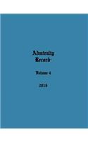 Admiralty Record(r) Volume 4 (2016)