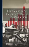 Les Finances De La Ville De Paris De 1798 À 1900