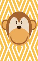Monkey Face Lined Notebook