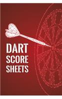 Dart Score Sheets