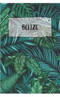 Belize: Liniertes Reisetagebuch Notizbuch oder Reise Notizheft liniert - Reisen Journal für Männer und Frauen mit Linien