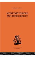 Monetary Theory and Public Policy