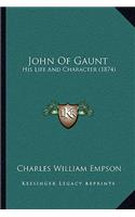 John Of Gaunt