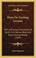 Hints On Teaching German