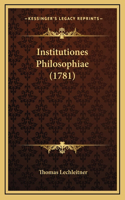 Institutiones Philosophiae (1781)