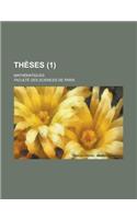 Theses; Mathematiques (1 ): (English)