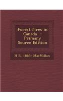 Forest Fires in Canada