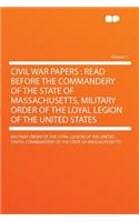 Civil War Papers