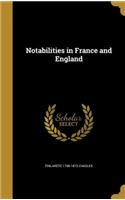 Notabilities in France and England