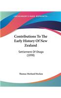 Contributions To The Early History Of New Zealand