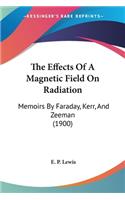 Effects Of A Magnetic Field On Radiation