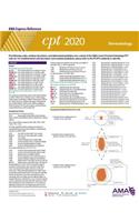 CPT 2020 Express Reference Coding Card: Dermatology