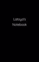 Latoya's Notebook: Notebook / Journal / Diary - 6 x 9 inches (15,24 x 22,86 cm), 150 pages.