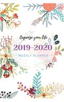 Organize your life, 2019-2020 Weekly Planner