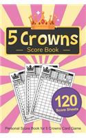 Five Crowns Score Book